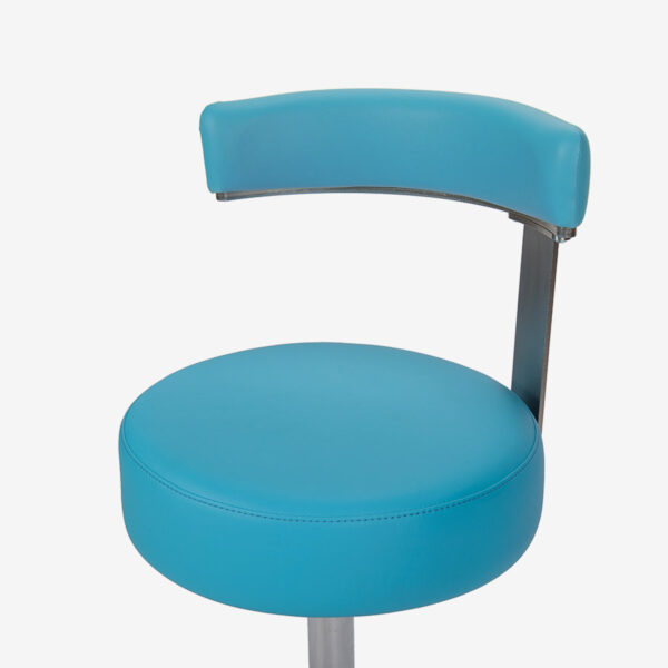 tabouret met rugleuning